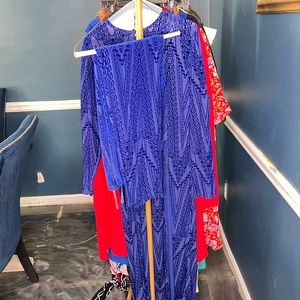 Two piece velvet set